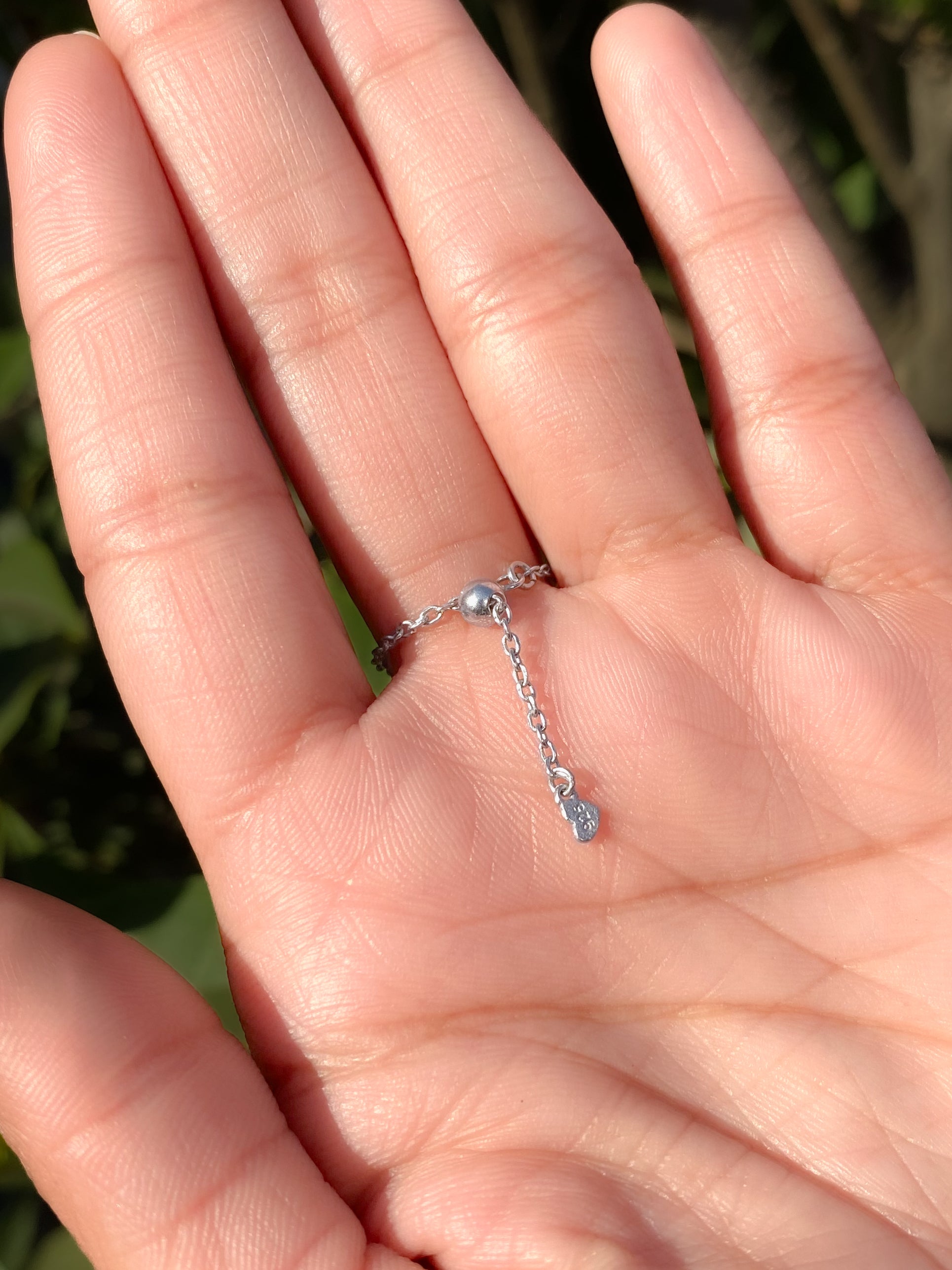 Endless Love Chain Ring